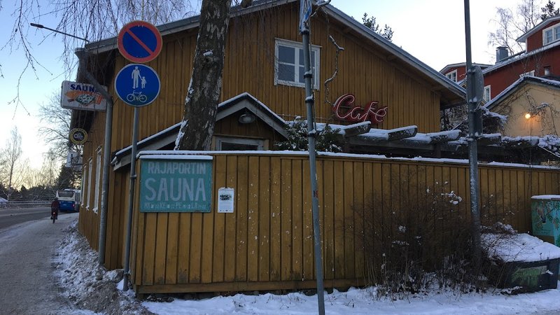 Rajaportin sauna